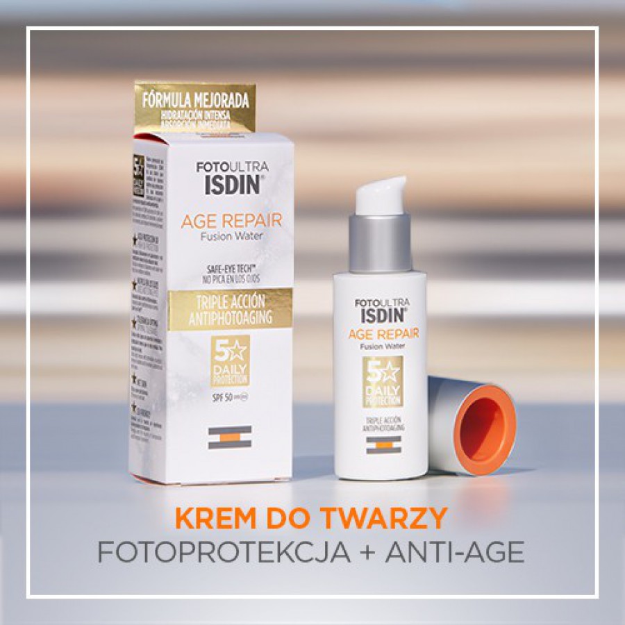 Zdjęcie produktu - 6 FOTOULTRA ISDIN AGE REPAIR Krem do twarzy SPF50 przeciw starzeniu, 50ml