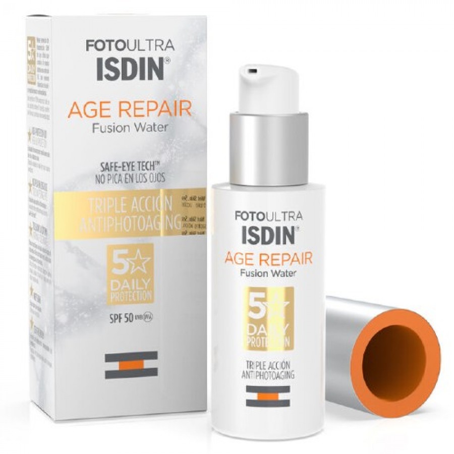 Miniaturka artykułu - #0 FOTOULTRA ISDIN AGE REPAIR Krem do twarzy SPF50 przeciw starzeniu, 50ml