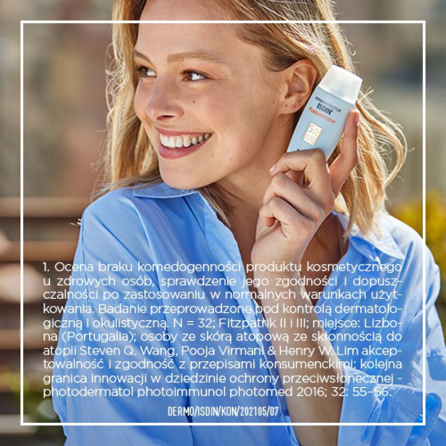 Zdjęcie produktu - 4 FOTOPROTECTOR ISDIN FUSION WATER SPF 50 UVB UVA Krem do twarzy lekki,  50ml