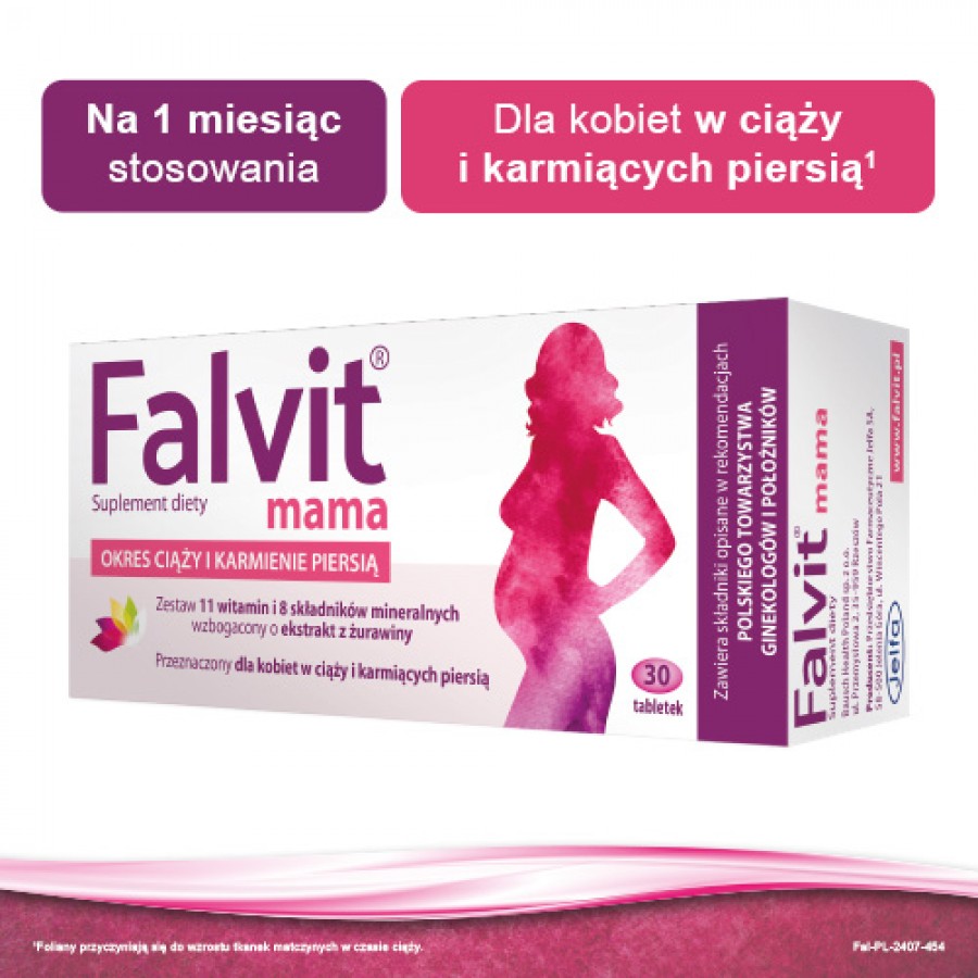 Miniaturka artykułu - #0 FALVIT mama, 30tabletek