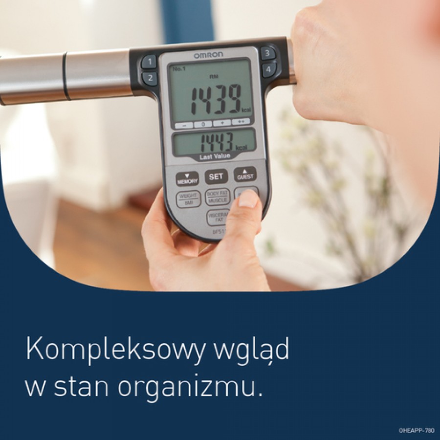Miniaturka artykułu - #1 OMRON Waga z analizatorem składu ciała BF511