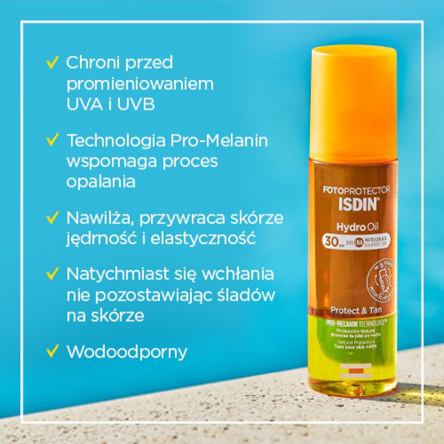 Zdjęcie produktu - 2 FOTOPROTECTOR ISDIN Hydro Oil SPF 30, 200ml