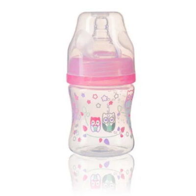 Zdjęcie produktu - 0 BABYONO Butelka antykolkowa szerokootworowa 0+ 402/03, 120ml