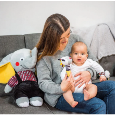 Zdjęcie produktu - 0 BABYONO 648 Przytulanka ELEPHANT ANDY