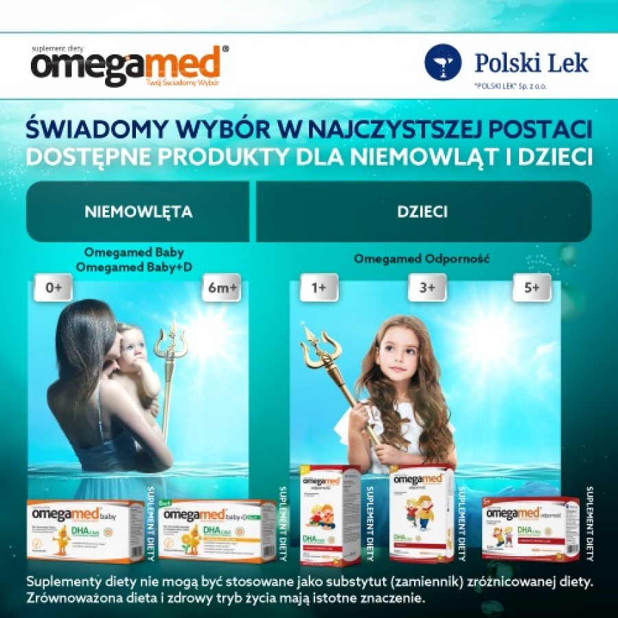 #4 – Omegamed Baby, 30 kaps. twist off - suplement diety dla dzieci