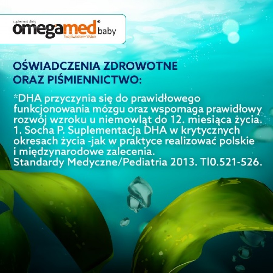 #5 – Omegamed Baby, 30 kaps. twist off - suplement diety dla dzieci