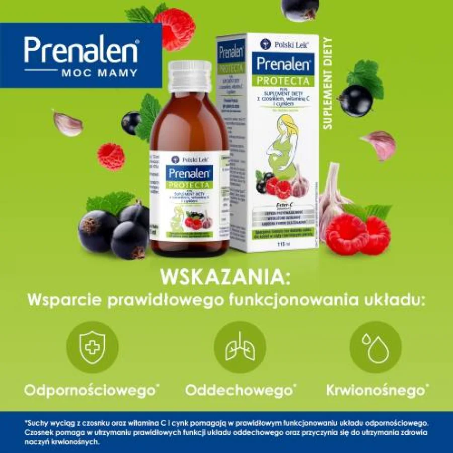 #3 – PRENALEN Syrop bez cukr&oacute;w - suplement diety dla kobiet w ciąży, 115ml.