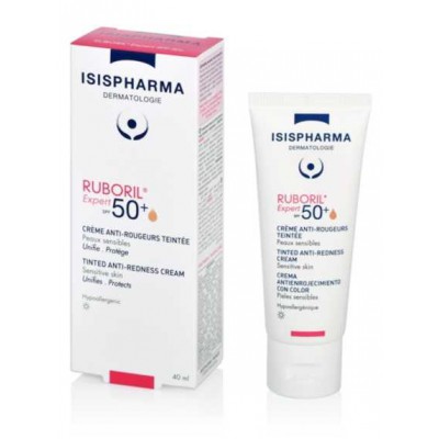 Miniaturka artykułu - #0 ISISPHARMA RUBORIL EXPERT 50+ Krem do sk&oacute;ry naczynkowej, 40ml