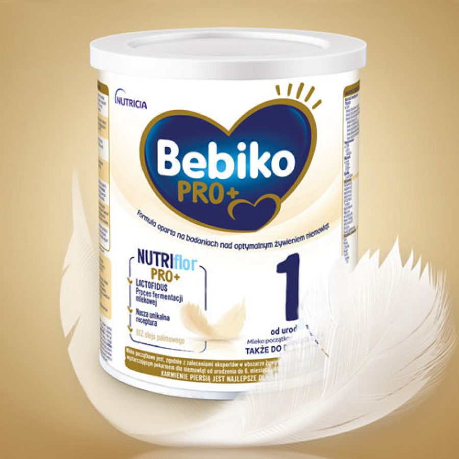 Miniaturka artykułu - #0 Bebiko Pro+ 1 Mleko początkowe dla niemowląt od urodzenia, 700 g