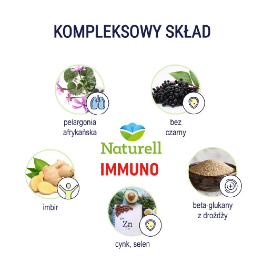 Zdjęcie produktu - 3 Naturell Immuno Hot, 10 saszetek