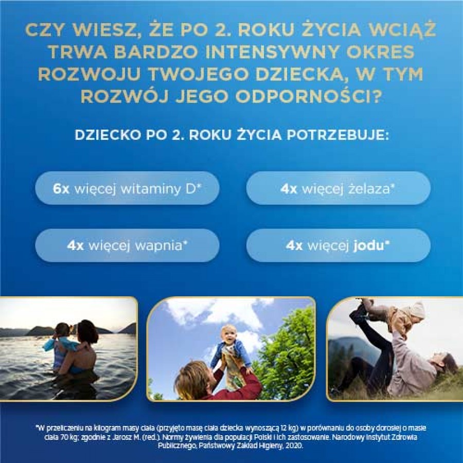 Miniaturka artykułu - #1 Bebilon 4 Pronutra Junior Formuła na bazie mleka po 2. roku życia, 800 g