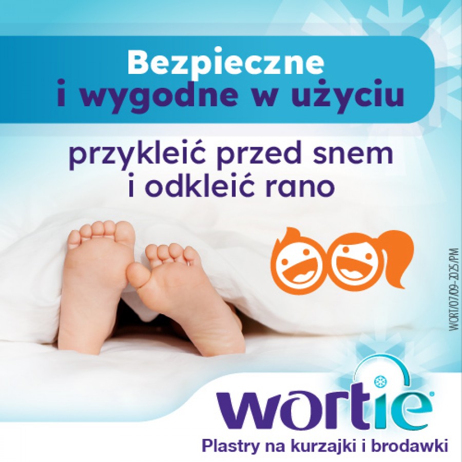 Zdjęcie produktu - 3 Wortie Plastry do usuwania brodawek i kurzajek, 15 sztuk