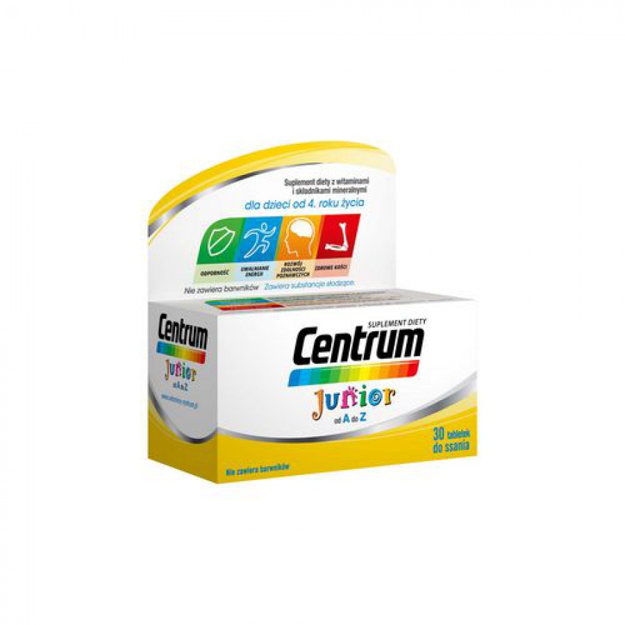 Zdjęcie produktu - 2 Centrum Junior, 30 tabl. do ssania