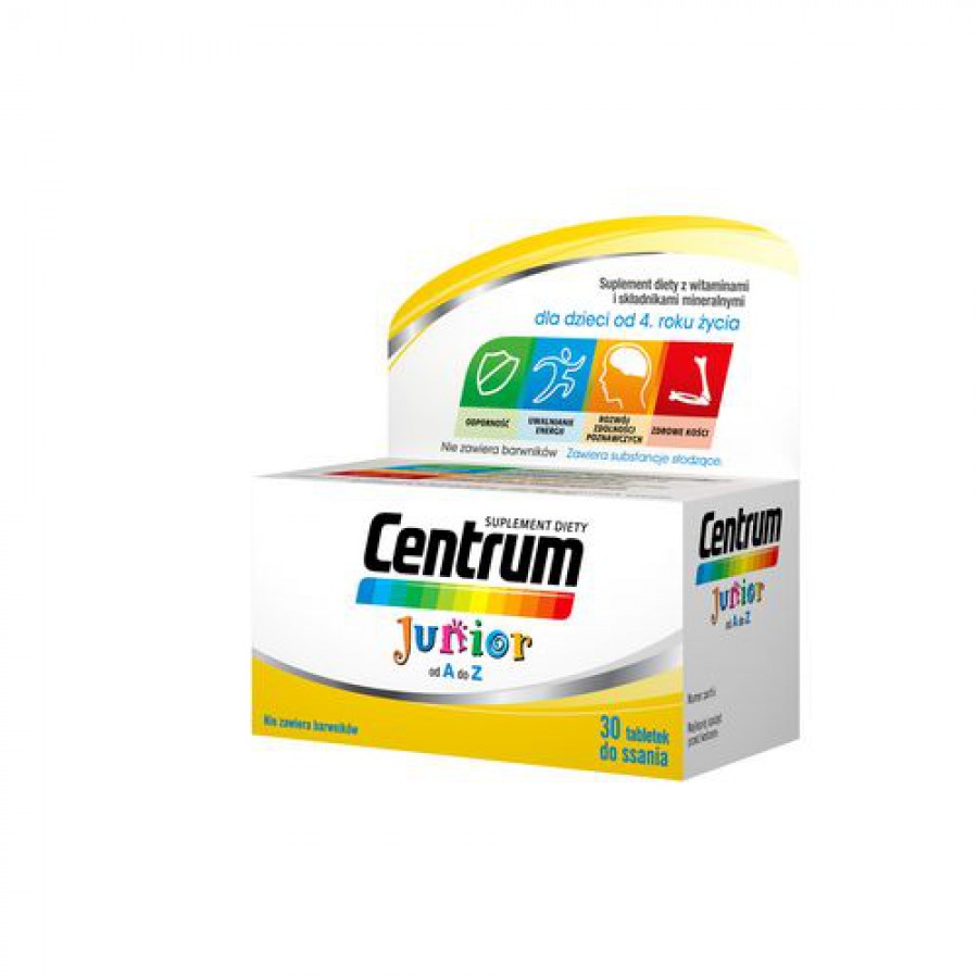 Zdjęcie produktu - 3 Centrum Junior, 30 tabl. do ssania