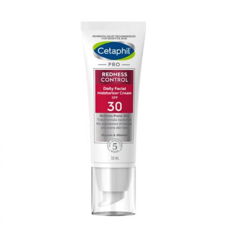 Miniaturka artykułu - #0 Cetaphil PRO Redness Control Krem ​​nawilżający do twarzy na dzień SPF 30, 50ml