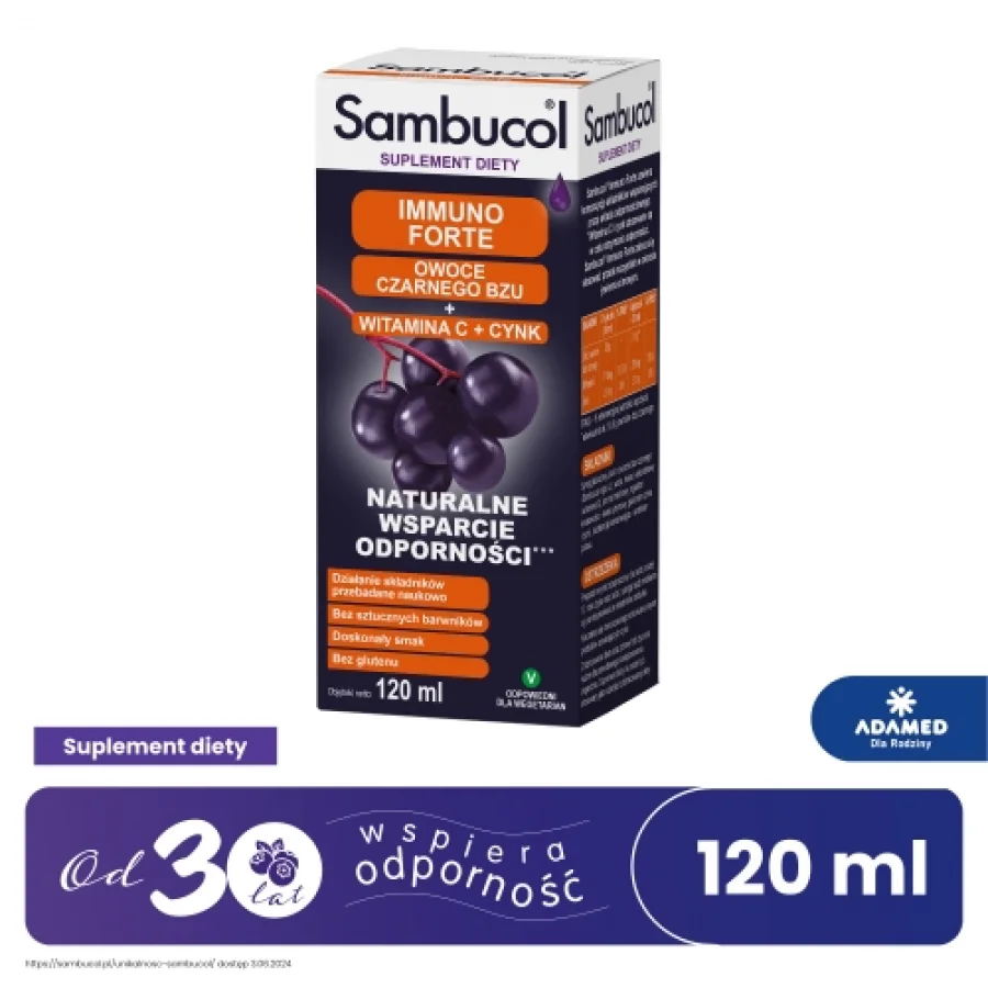 #3 – Sambucol Immuno Forte, 120ml
