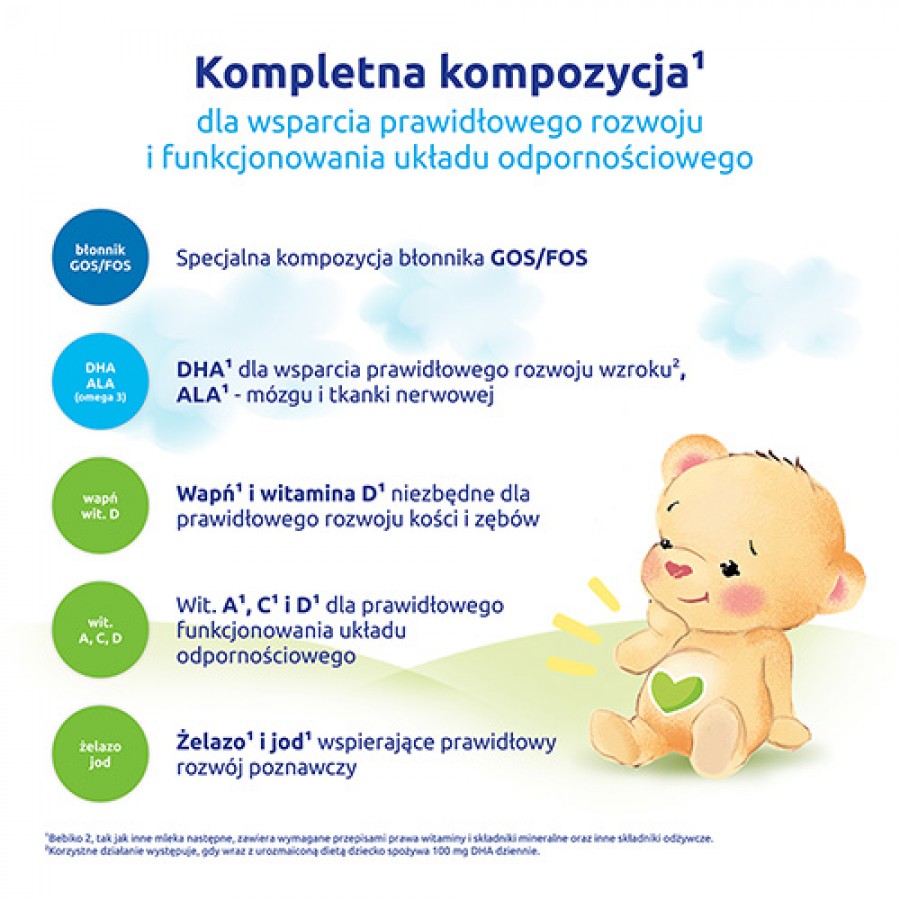 Miniaturka artykułu - #1 Bebiko 2 Formuła odżywcza dla niemowląt powyżej 6. miesiąca życia, 700 g