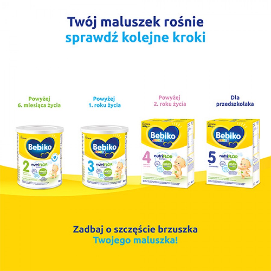 Zdjęcie produktu - 3 Bebiko 1 Mleko początkowe dla niemowląt od urodzenia, 700 g