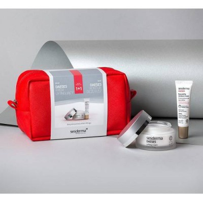 Miniaturka artykułu - #0 SESDERMA DAESES Zestaw Krem liftingujący, 50ml + Krem kontur oczu i ust, 15 ml