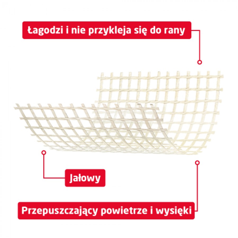 Zdjęcie produktu - 1 Leukoplast Cuticell Paraffin Opatrunek impregnowany parafiną 5x5 cm, 5 szt.