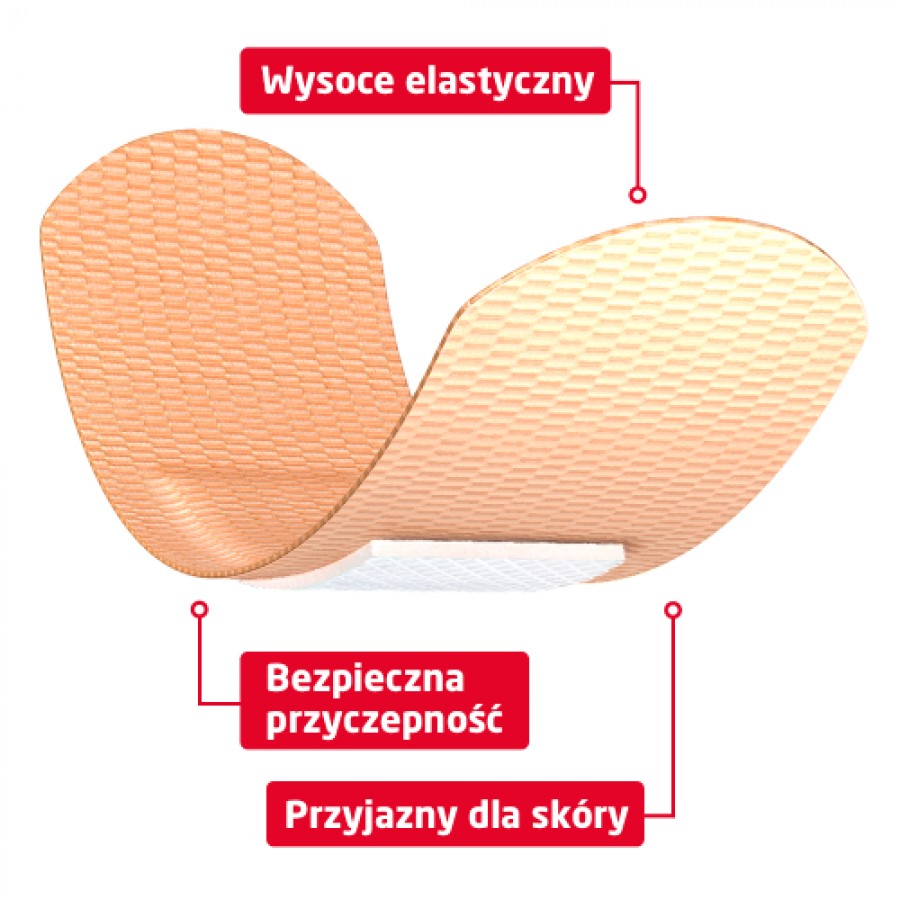Miniaturka artykułu - #1 Leukoplast Elastic Plastry, 20 szt.