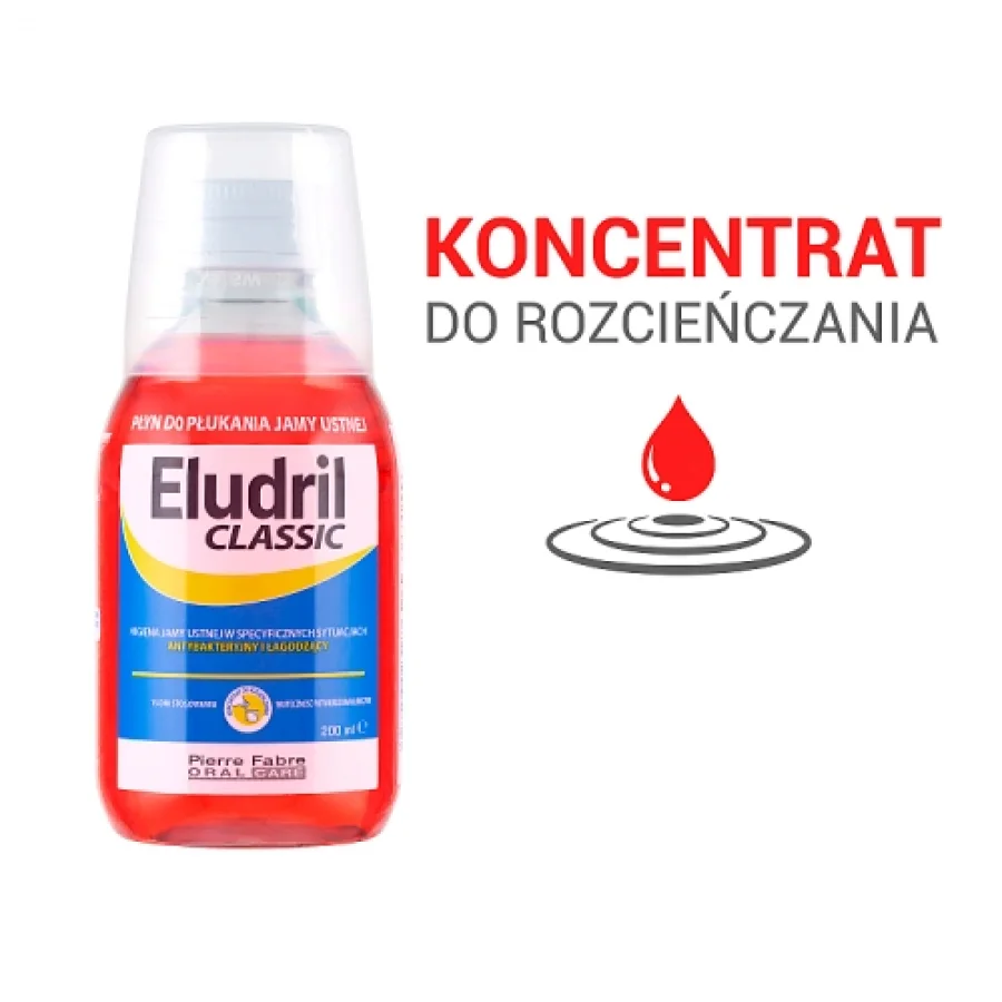 #2 – ELUDRIL CLASSIC Płyn do płukania jamy ustnej, 200ml
