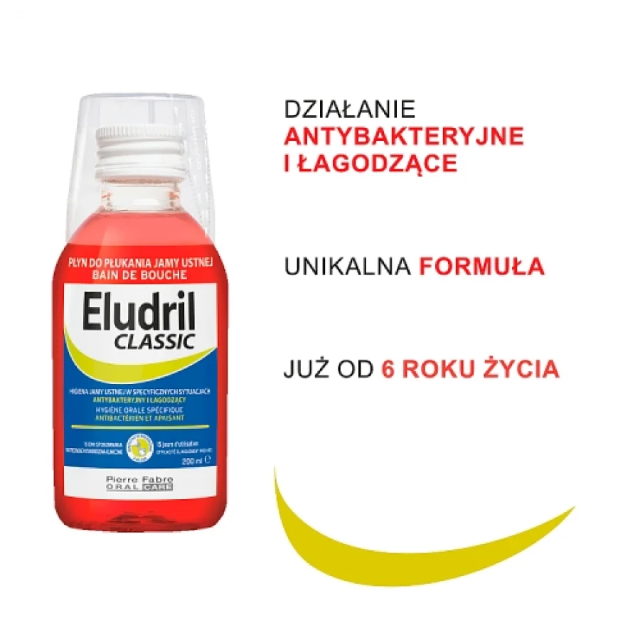 #3 – ELUDRIL CLASSIC Płyn do płukania jamy ustnej, 200ml