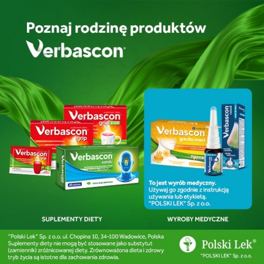 Zdjęcie produktu - 2 Verbascon Grip, 10sasz.