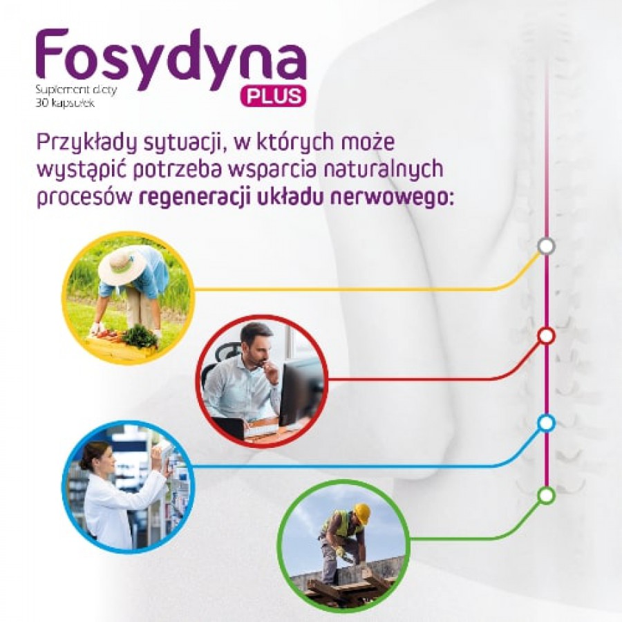 Zdjęcie produktu - 3 Fosydyna Plus, 30 kaps.
