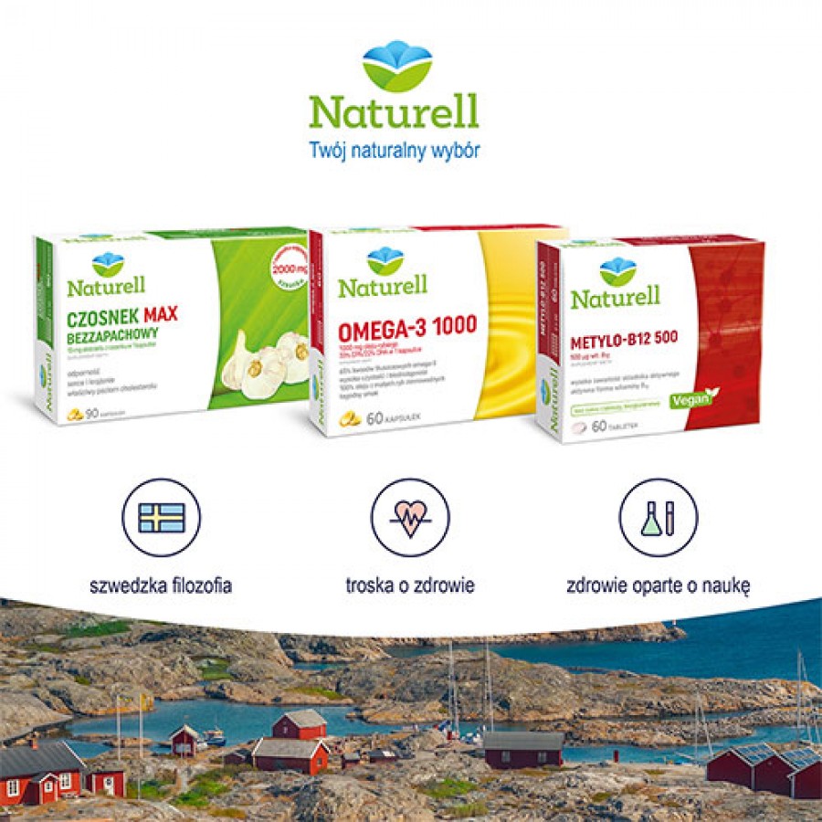 Zdjęcie produktu - 5 Naturell Witamina B12 tabletki do żucia, 100tabl.