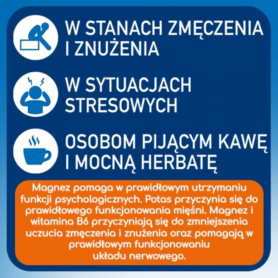 Zdjęcie produktu - 2 Plusssz 100% Magnez Forte + B-Complex, 20 tabletek musujących