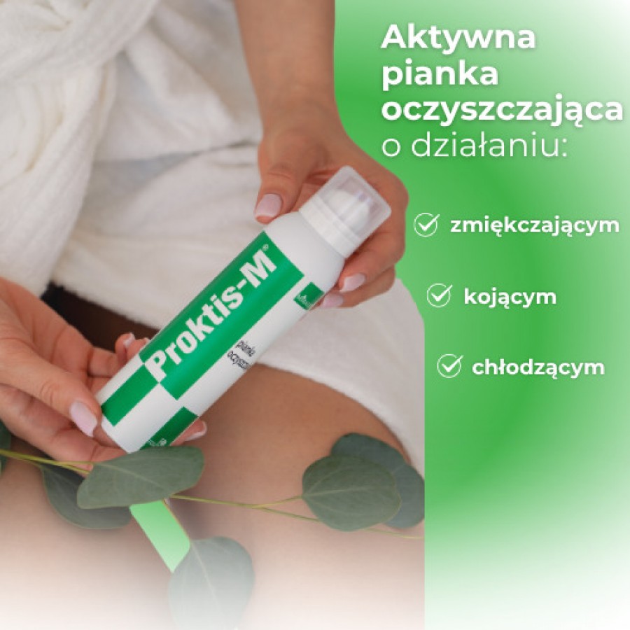 Miniaturka artykułu - #0 PROKTIS-M Pianka oczyszczająca, 150 ml