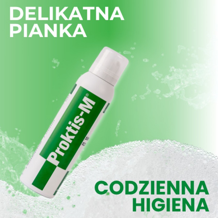 Zdjęcie produktu - 2 PROKTIS-M Pianka oczyszczająca, 150 ml