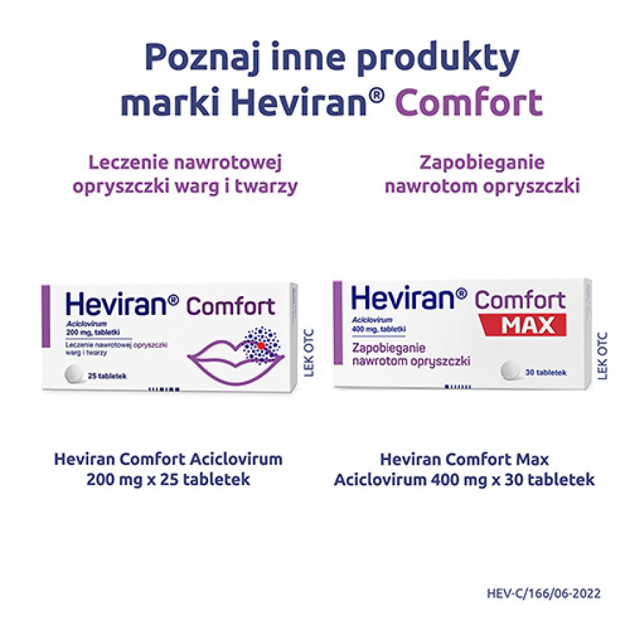 Zdjęcie produktu - 4 Heviran Comfort Plastry na opryszczkę,15szt.