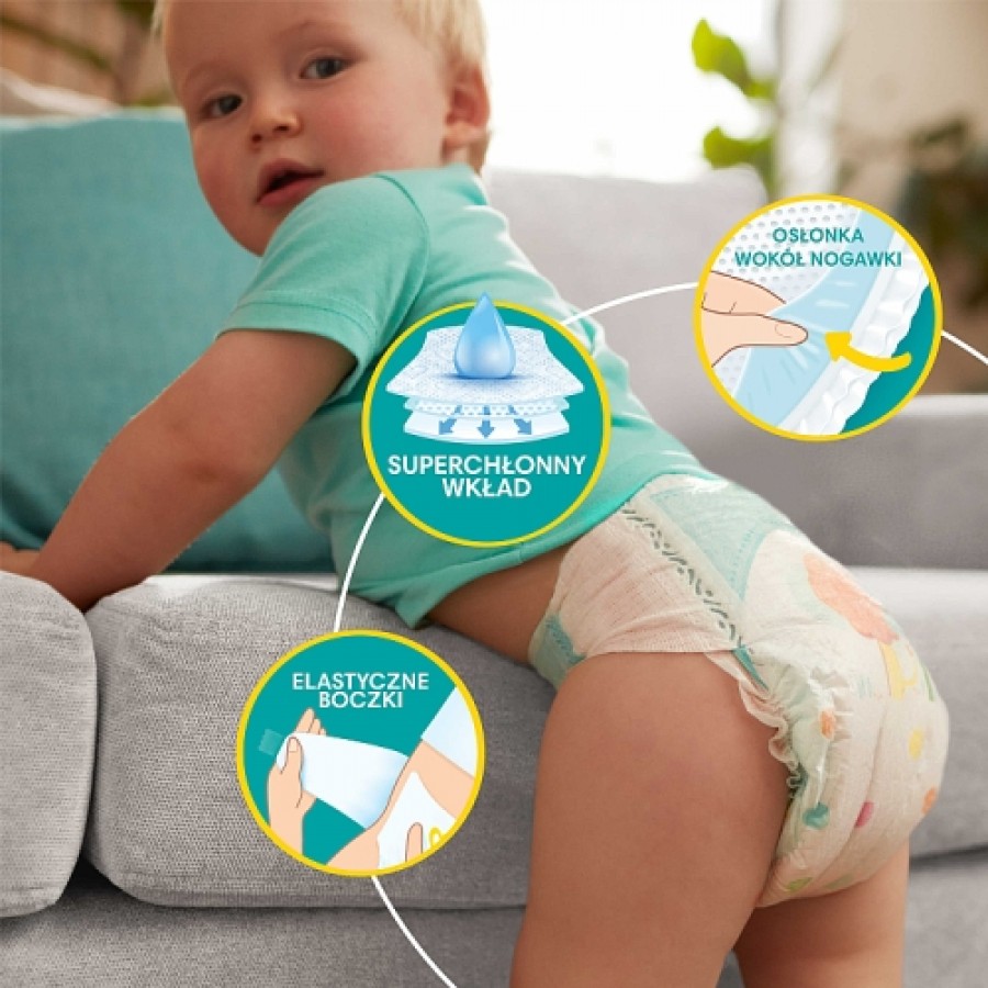 Zdjęcie produktu - 2 Pampers Active Baby rozmiar 4, 132 pieluszek