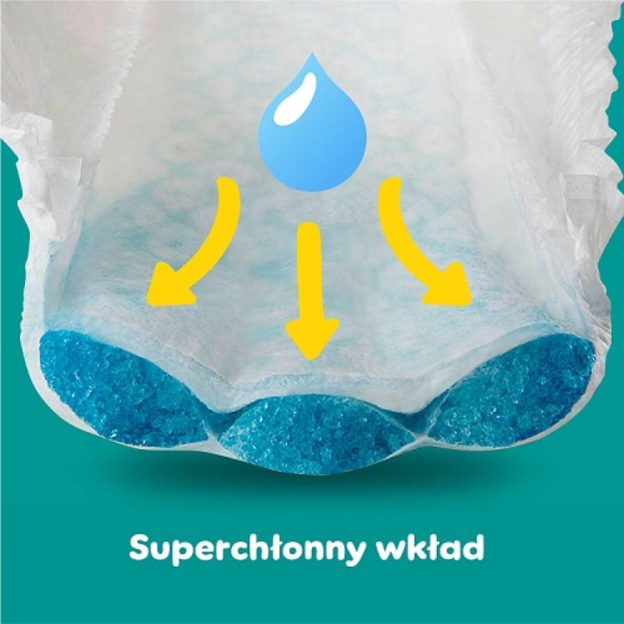 Zdjęcie produktu - 3 Pampers Active Baby rozmiar 5, 110 pieluszek