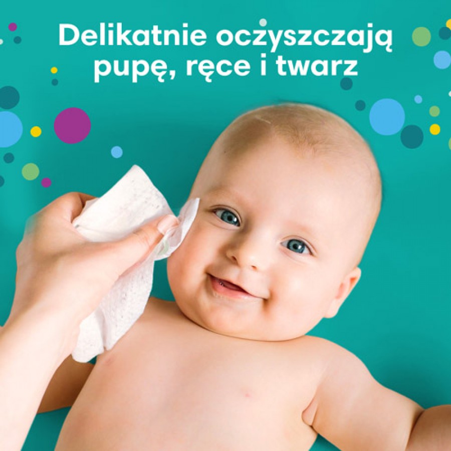 Zdjęcie produktu - 3 Pampers Fresh Clean Chusteczki nawilżane, 52szt.