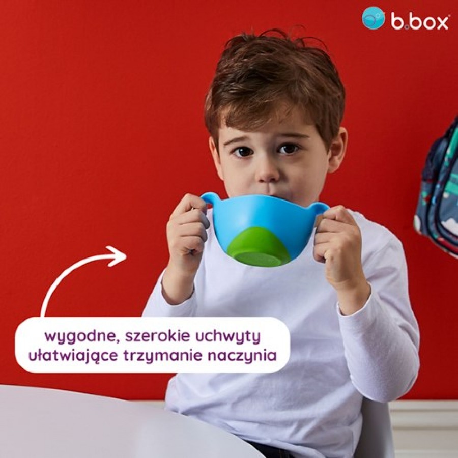 Miniaturka artykułu - #0 B.BOX Kubek niewysypek 3w1 Gelato Boysenberry