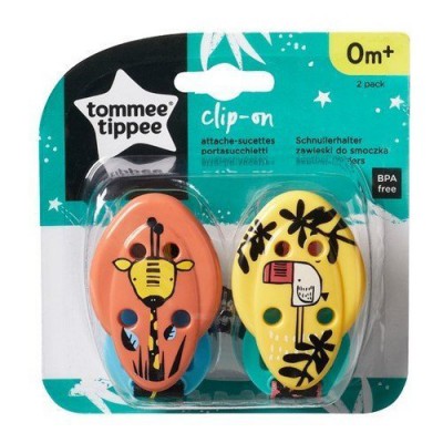 Miniaturka artykułu - #0 Tommee Tippee Zawieszka do smoczka, 2szt (mix)