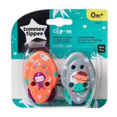 Miniaturka artykułu - #1 Tommee Tippee Zawieszka do smoczka, 2szt (mix)
