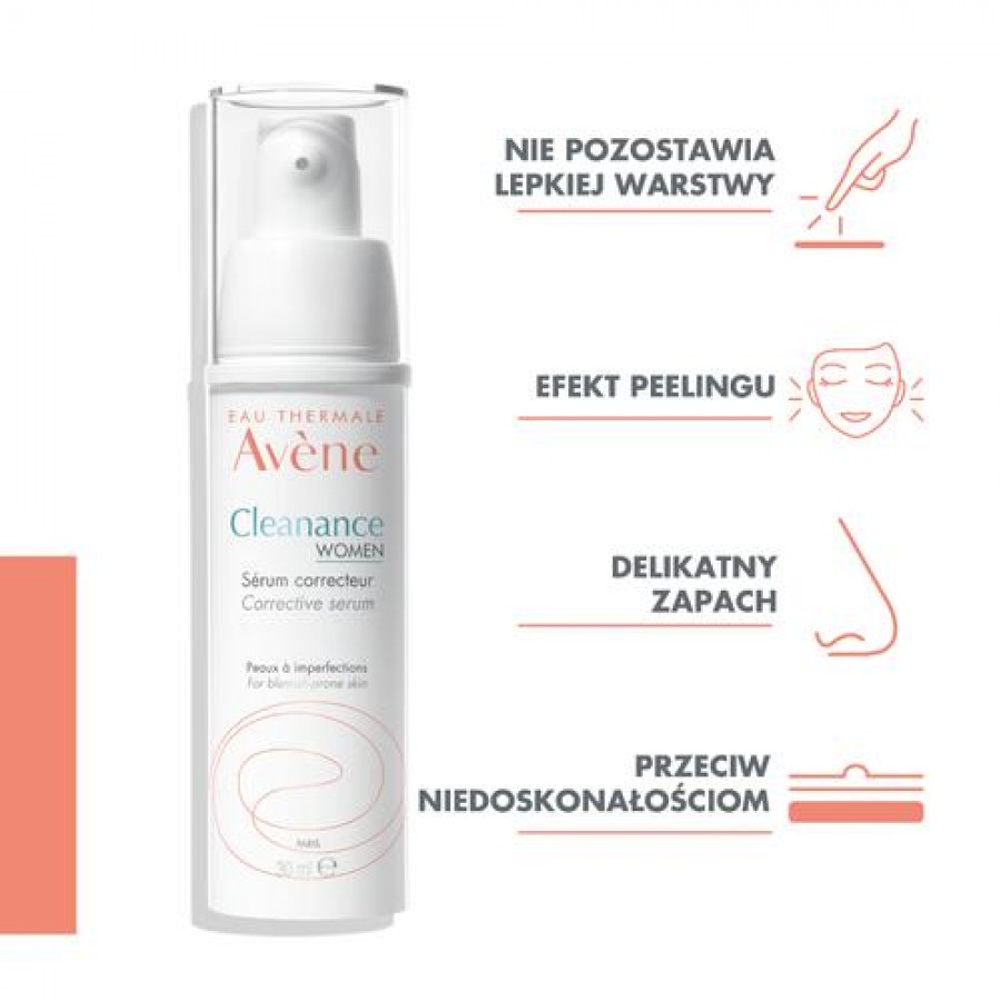 Miniaturka artykułu - #1 AVENE CLEANANCE Women Serum korygujące, 30ml