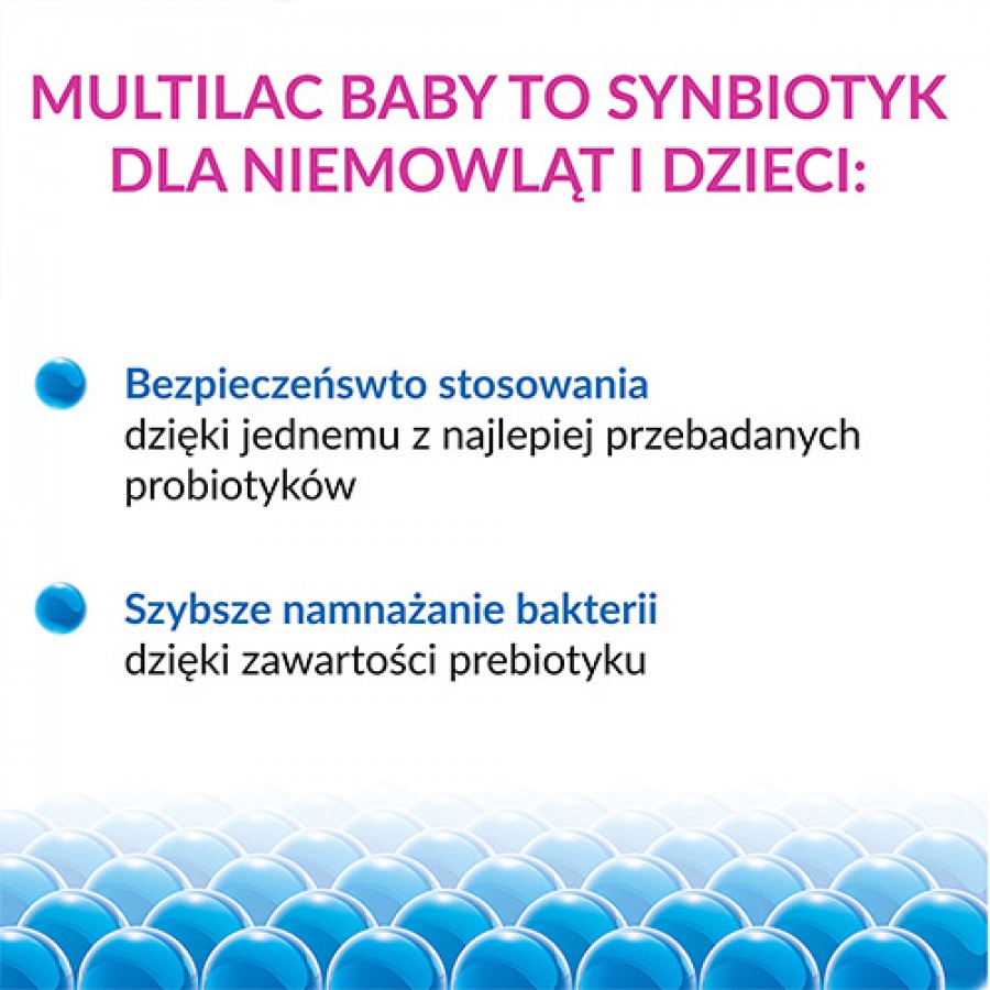 Miniaturka artykułu - #0 Multilac Baby Krople, 2 but.x 5ml