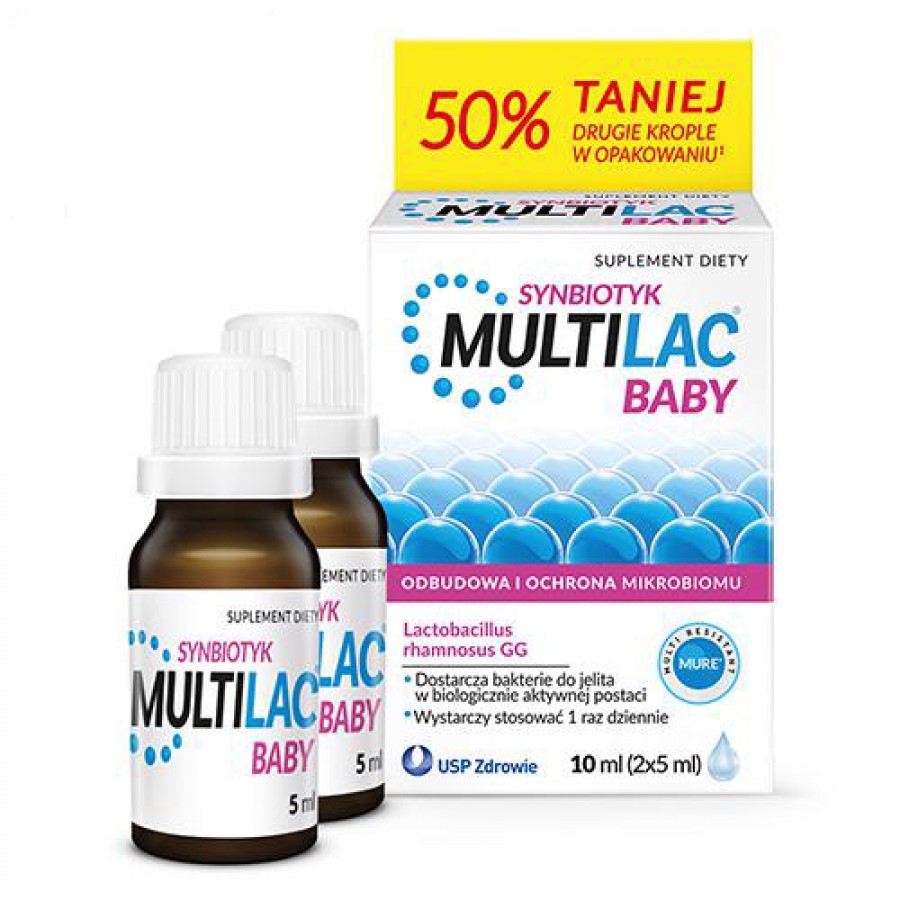 Zdjęcie produktu - 5 Multilac Baby Krople, 2 but.x 5ml