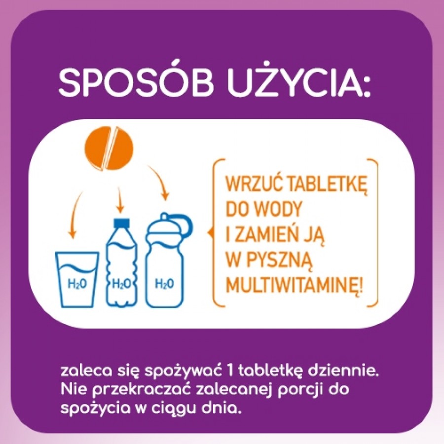 Zdjęcie produktu - 4 Plusssz Elektrolity Senior 100% complex, 24 tabl. mus.