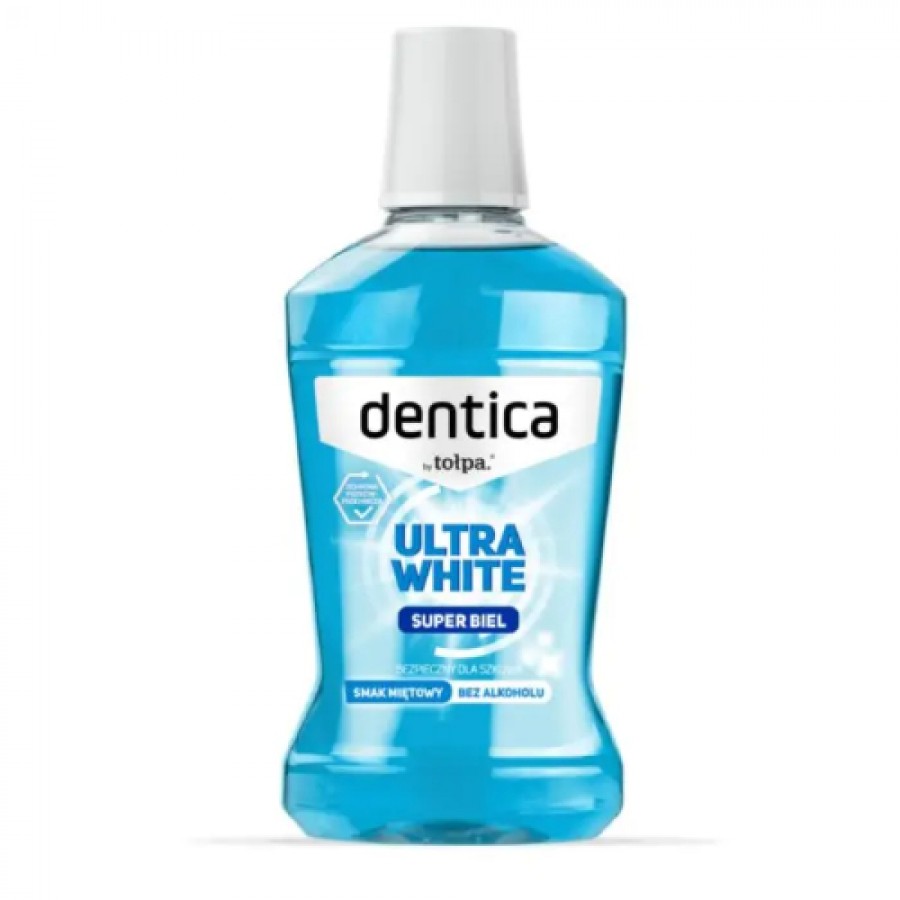 Miniaturka artykułu - #0 TOŁPA Płyn do płukania jamy ustnej Ultra White, 500ml