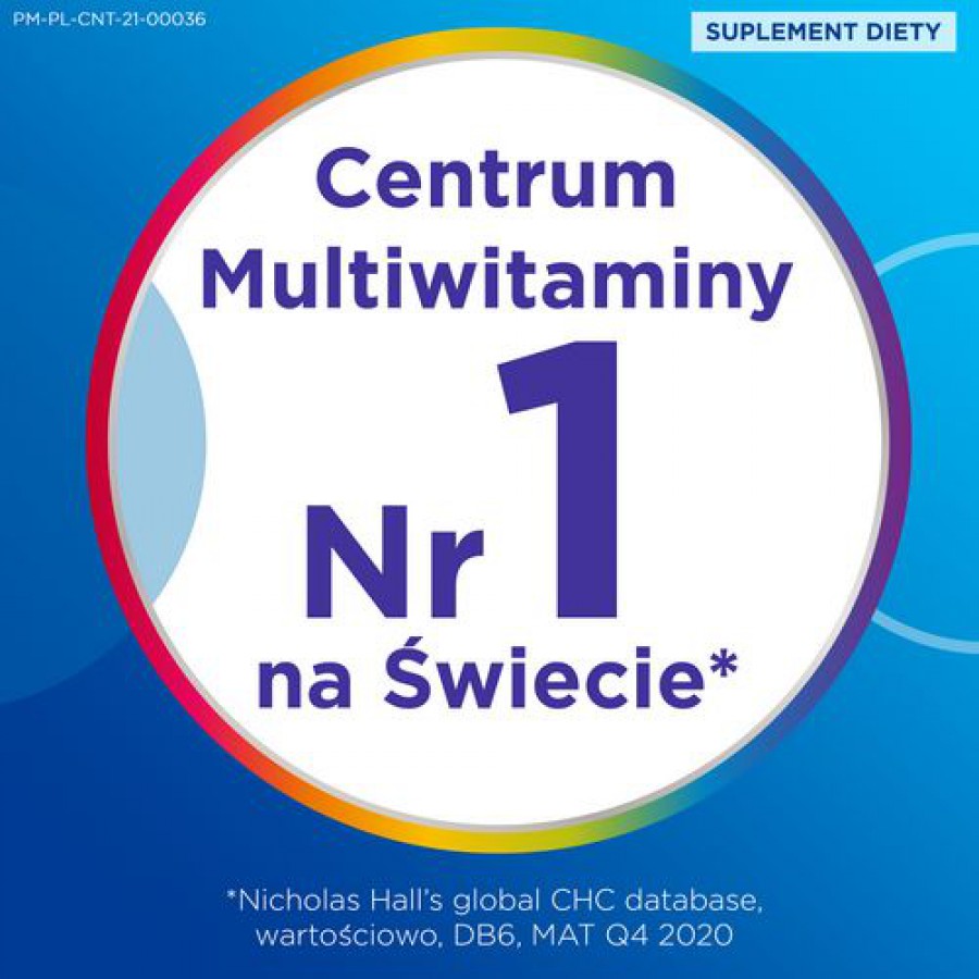 Zdjęcie produktu - 5 Zestaw CENTRUM ON, 2+1 (90 tabletek)