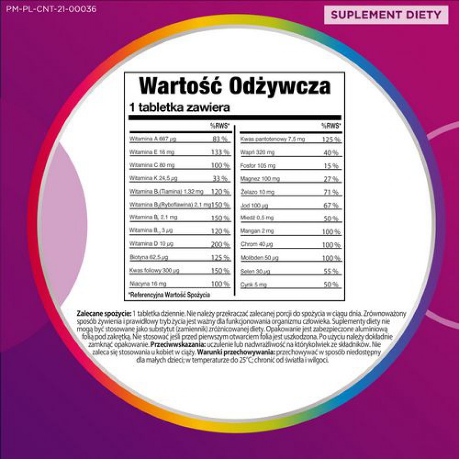 Zdjęcie produktu - 4 Zestaw CENTRUM ONA, 2+1 (90 tabletek)
