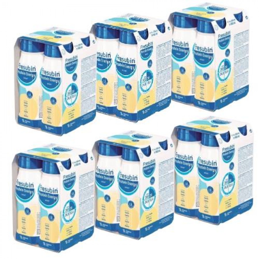 Miniaturka artykułu - #0 Zestaw Fresubin Protein Energy Drink smak wanilia, 24 x 200 ml