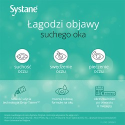 Zdjęcie produktu - #1 SYSTANE ORIGINAL krople do oczu, 10ml