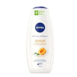 Zdjęcie produktu - #0 NIVEA Pielęgnujący żel pod prysznic z naturalnym olejkiem z nasion moreli, 500ml